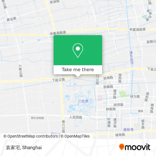 袁家宅 map