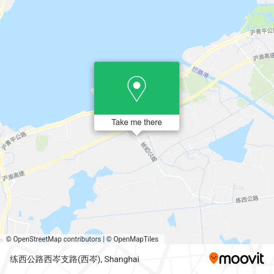 练西公路西岑支路 map
