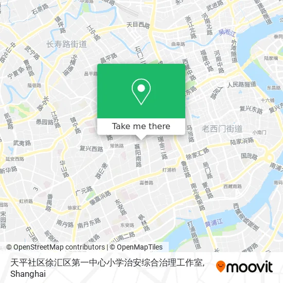 天平社区徐汇区第一中心小学治安综合治理工作室 map