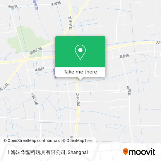 上海沫华塑料玩具有限公司 map
