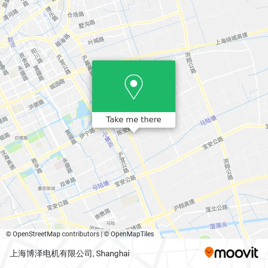 上海博泽电机有限公司 map