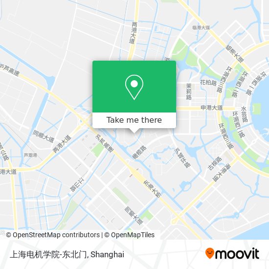 上海电机学院-东北门 map
