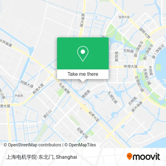 上海电机学院-东北门 map
