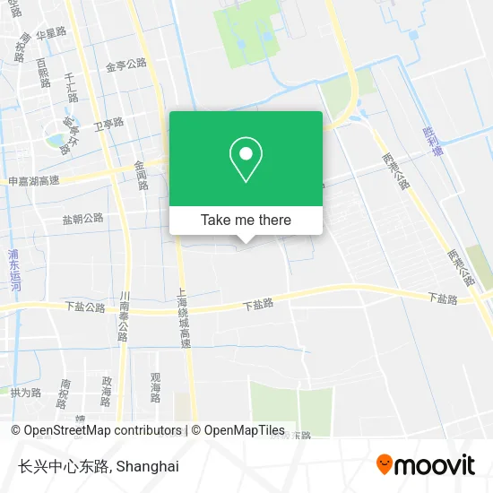 长兴中心东路 map