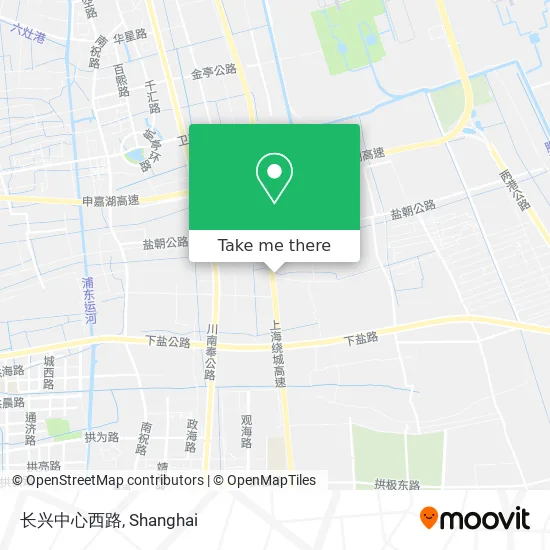 长兴中心西路 map