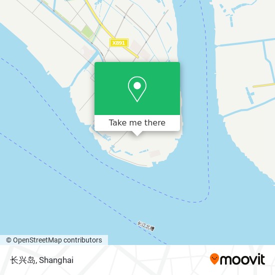 长兴岛 map