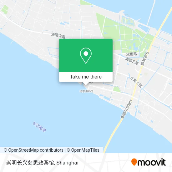 崇明长兴岛思致宾馆 map