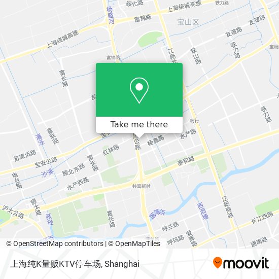 上海纯K量贩KTV停车场 map