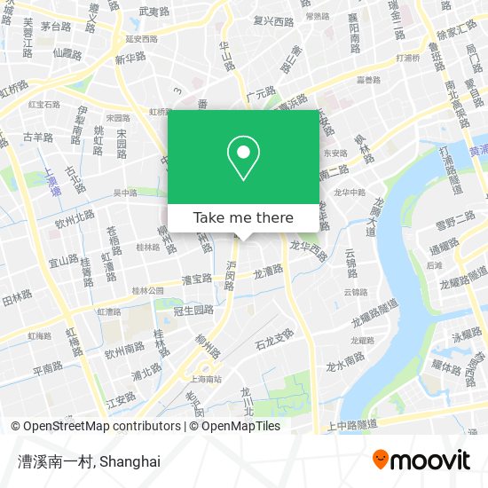 漕溪南一村 map