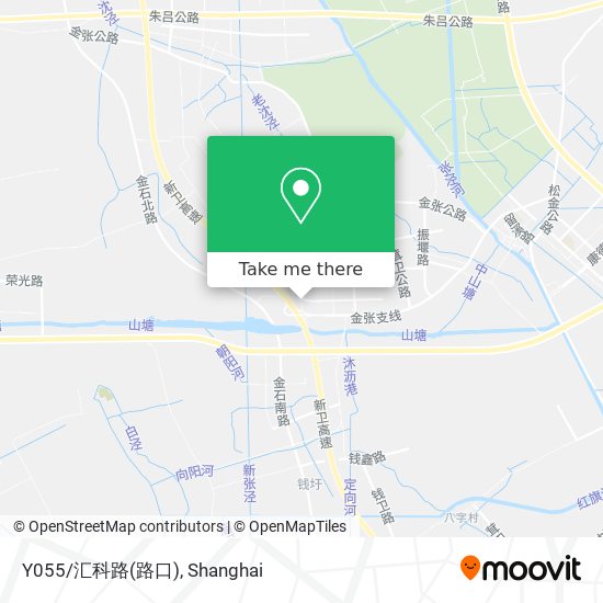 Y055/汇科路(路口) map