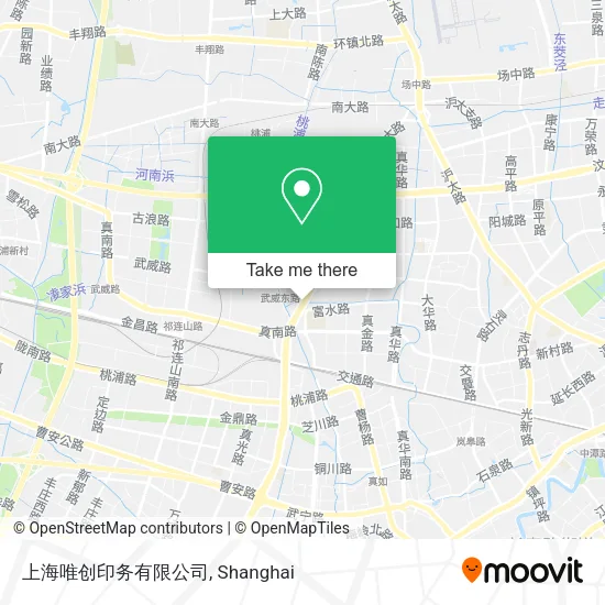 上海唯创印务有限公司 map