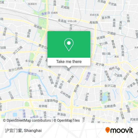 沪宜门窗 map