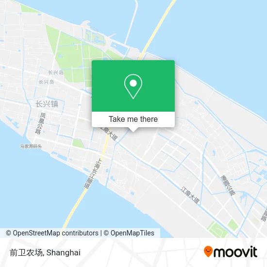 前卫农场 map