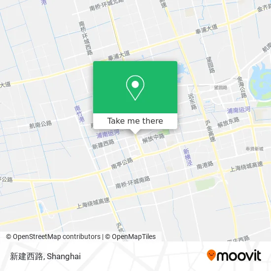 新建西路 map
