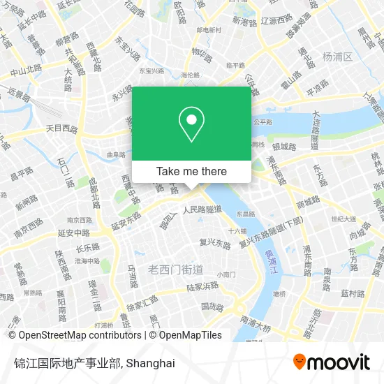 锦江国际地产事业部 map