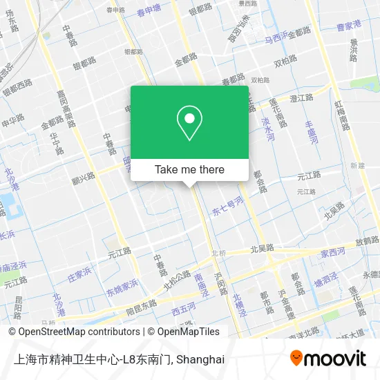 上海市精神卫生中心-L8东南门 map
