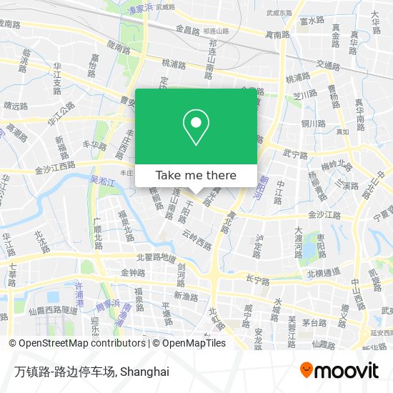 万镇路-路边停车场 map