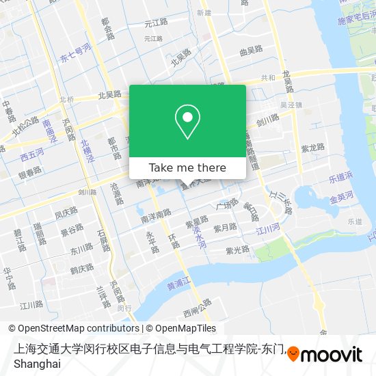 上海交通大学闵行校区电子信息与电气工程学院-东门 map