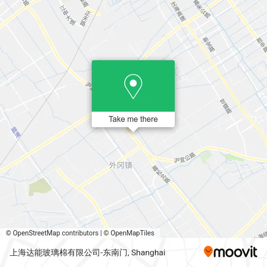 上海达能玻璃棉有限公司-东南门 map