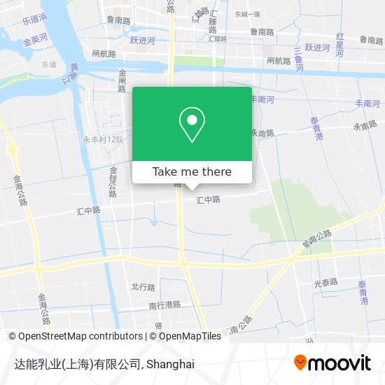 达能乳业(上海)有限公司 map