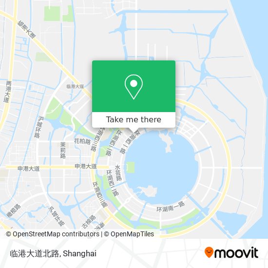 临港大道北路 map