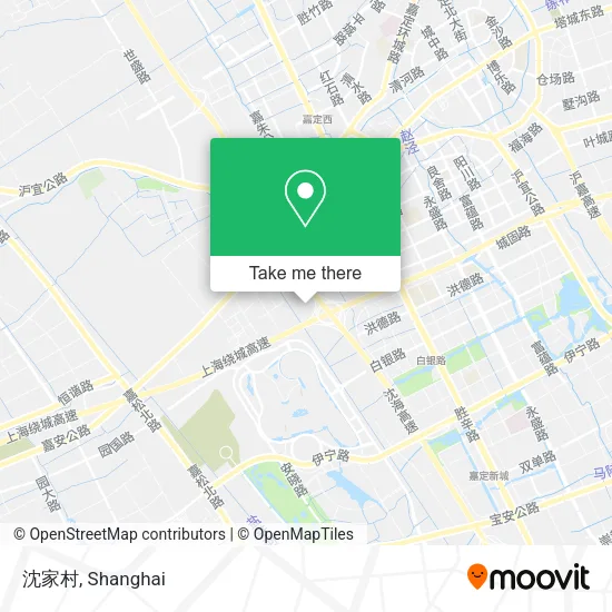 沈家村 map