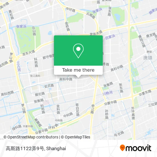 高斯路1122弄9号 map