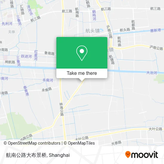 航南公路大布景桥 map