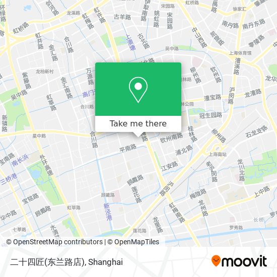 二十四匠(东兰路店) map