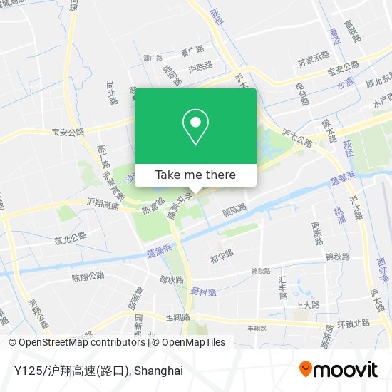 Y125/沪翔高速(路口) map
