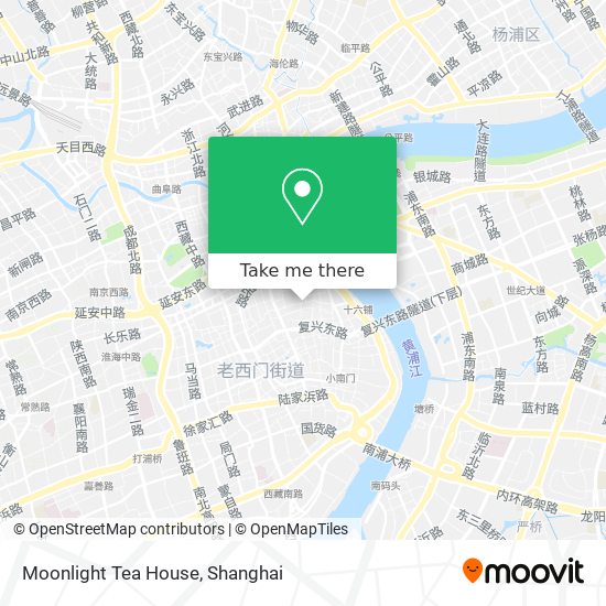 Moonlight Tea House map