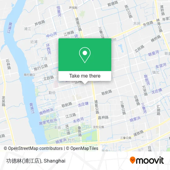功德林(浦江店) map