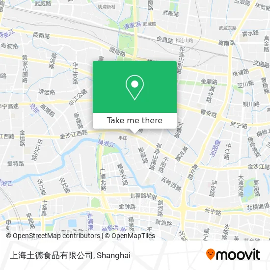 上海土德食品有限公司 map