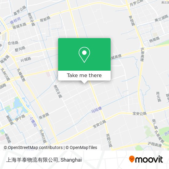 上海羊泰物流有限公司 map
