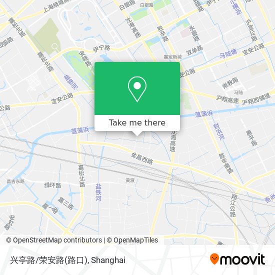 兴亭路/荣安路(路口) map