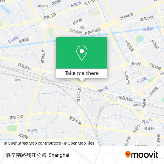 胜辛南路翔江公路 map