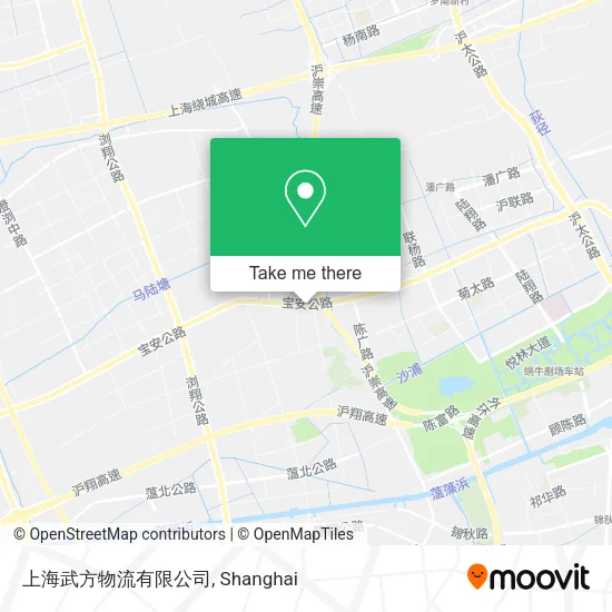 上海武方物流有限公司 map