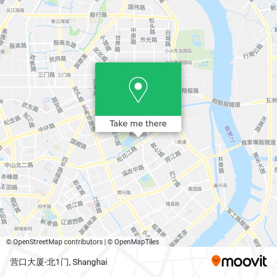 营口大厦-北1门 map