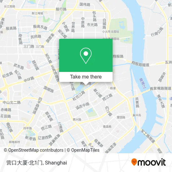 营口大厦-北1门 map