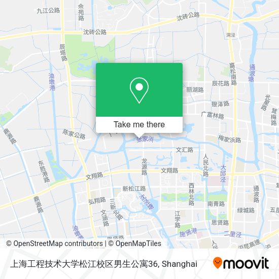 上海工程技术大学松江校区男生公寓36 map