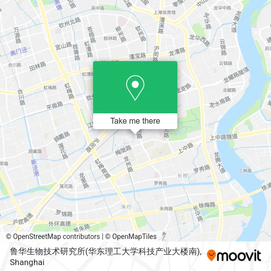 鲁华生物技术研究所(华东理工大学科技产业大楼南) map