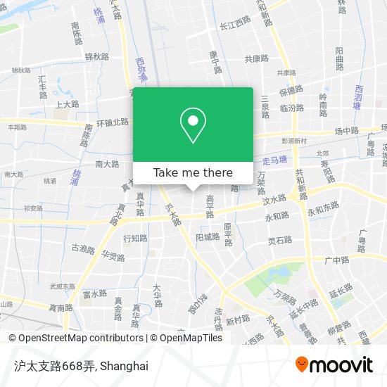 沪太支路668弄 map