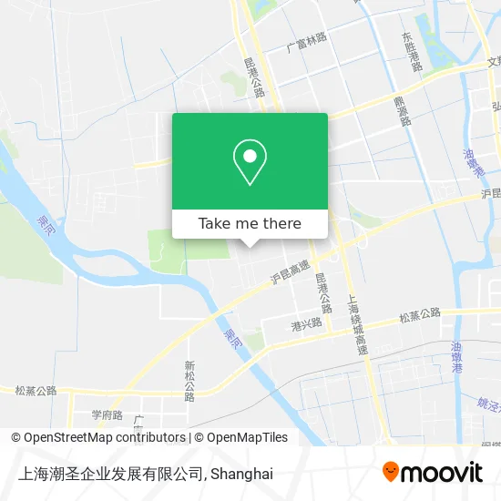 上海潮圣企业发展有限公司 map