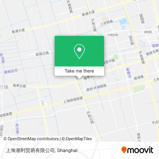 上海潮利贸易有限公司 map
