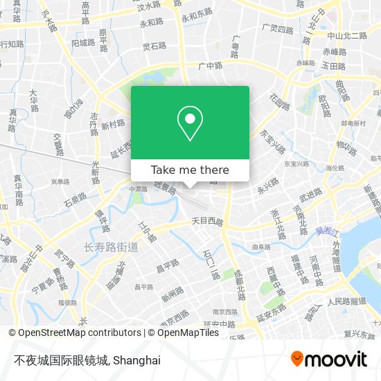 不夜城国际眼镜城 map