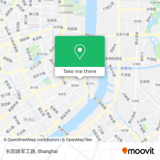 长阳路军工路 map