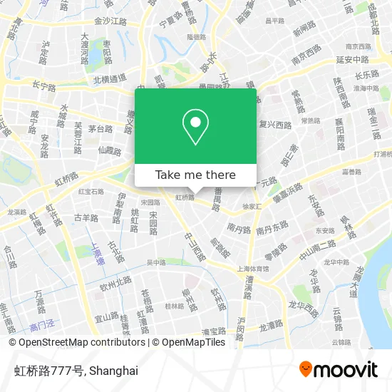 虹桥路777号 map