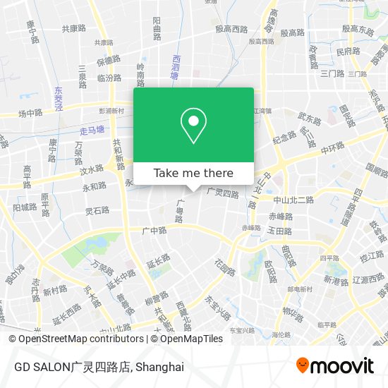 GD SALON广灵四路店 map