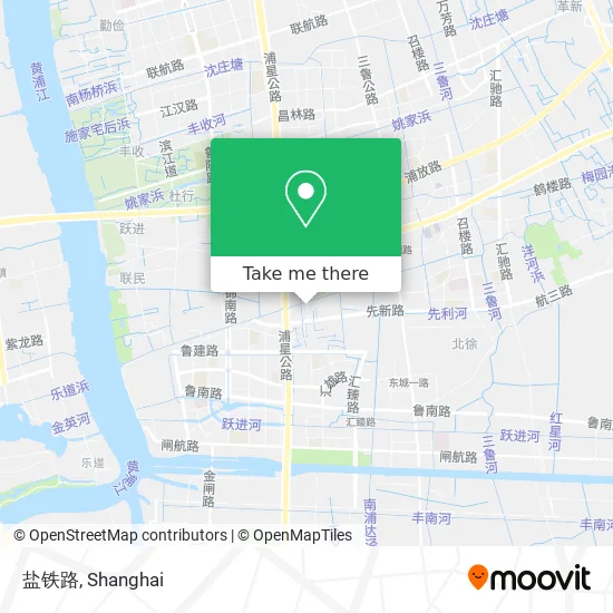 盐铁路 map