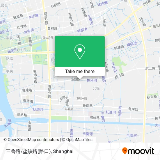 三鲁路/盐铁路(路口) map